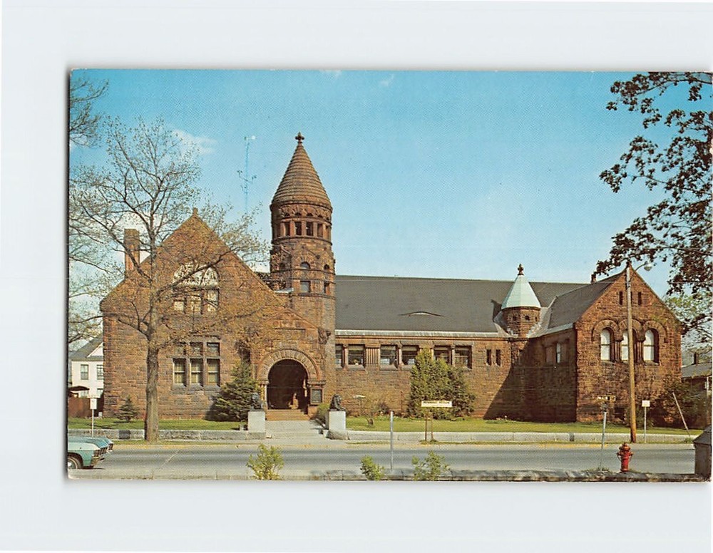 Postcard Fairbanks Museum of Natural Science St. Johnsbury Vermont USA