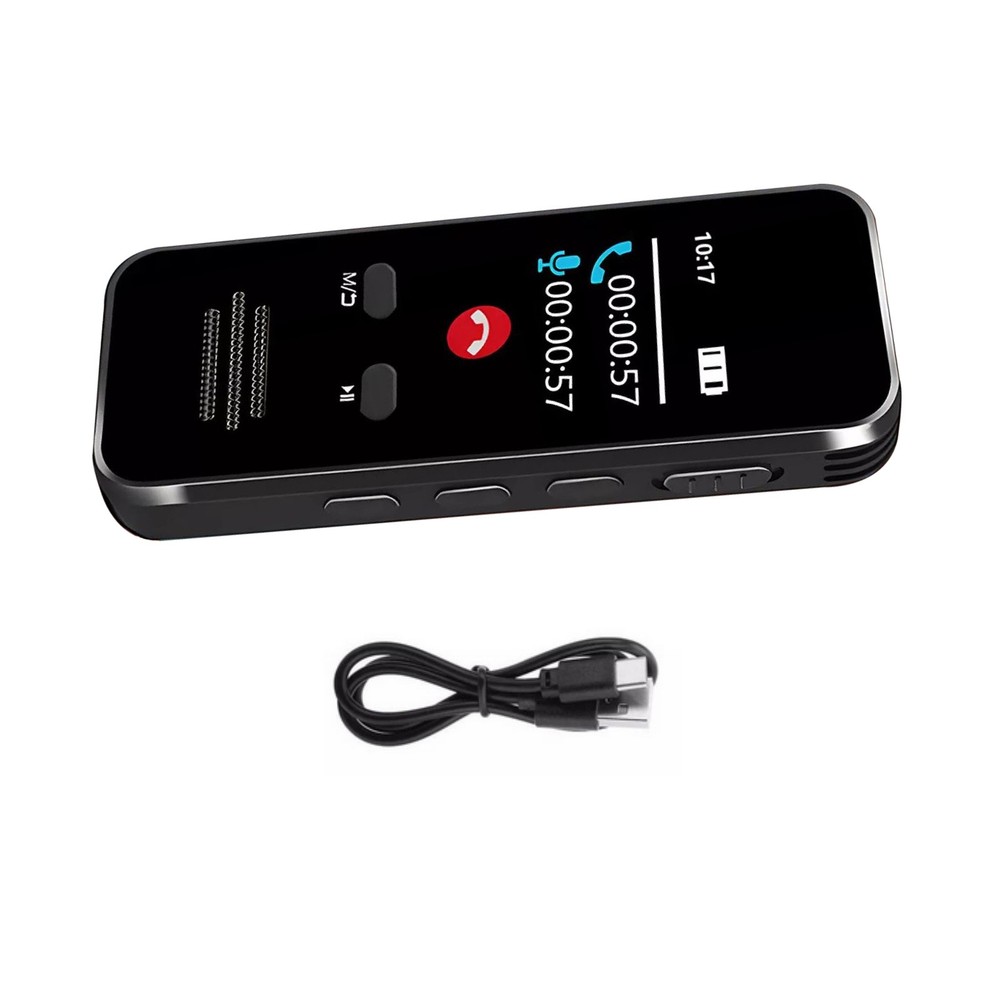 Portable 32GB Type-C Charging Bluetooth Digital Audio Voice Recorder MP3 Player