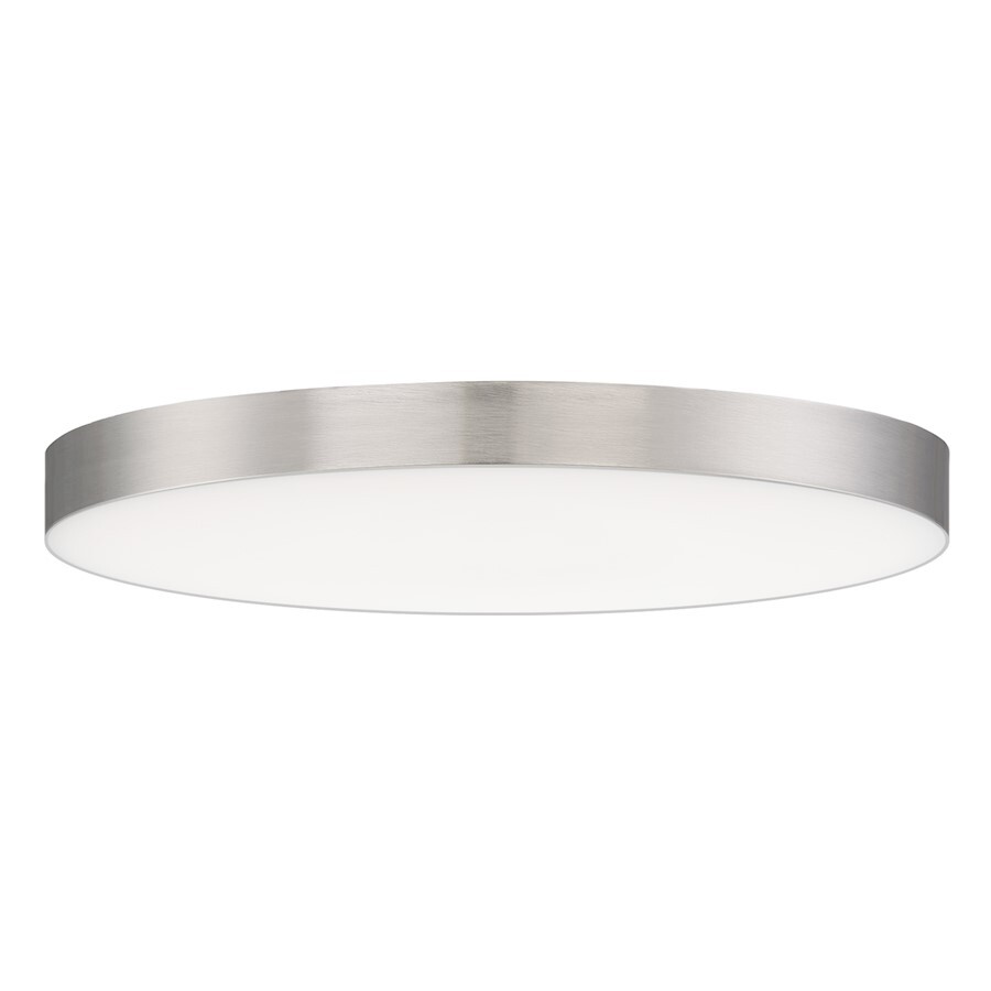 Maxim Lighting 57663WTSN 9-Inch 18W LED Flush Mount in Satin Nickel  