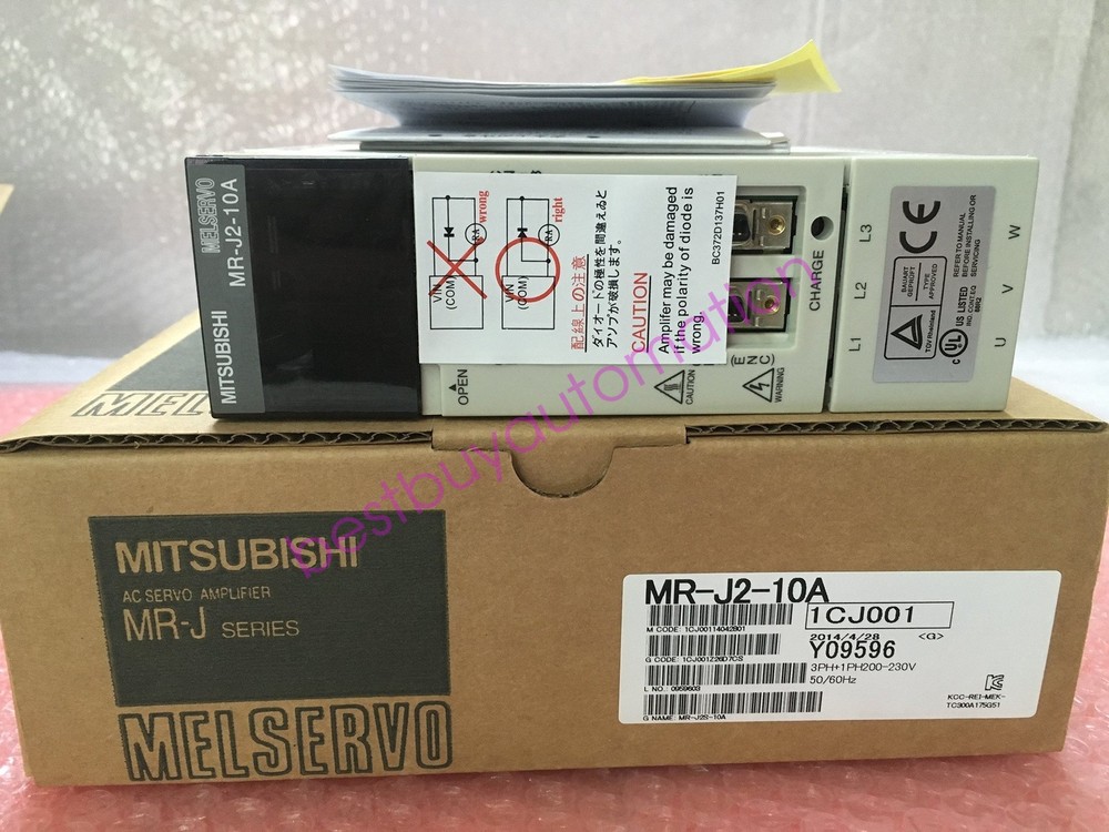 1PC New Mitsubishi MR-J2-10A Servo Drive MRJ210A Expedited Shipping