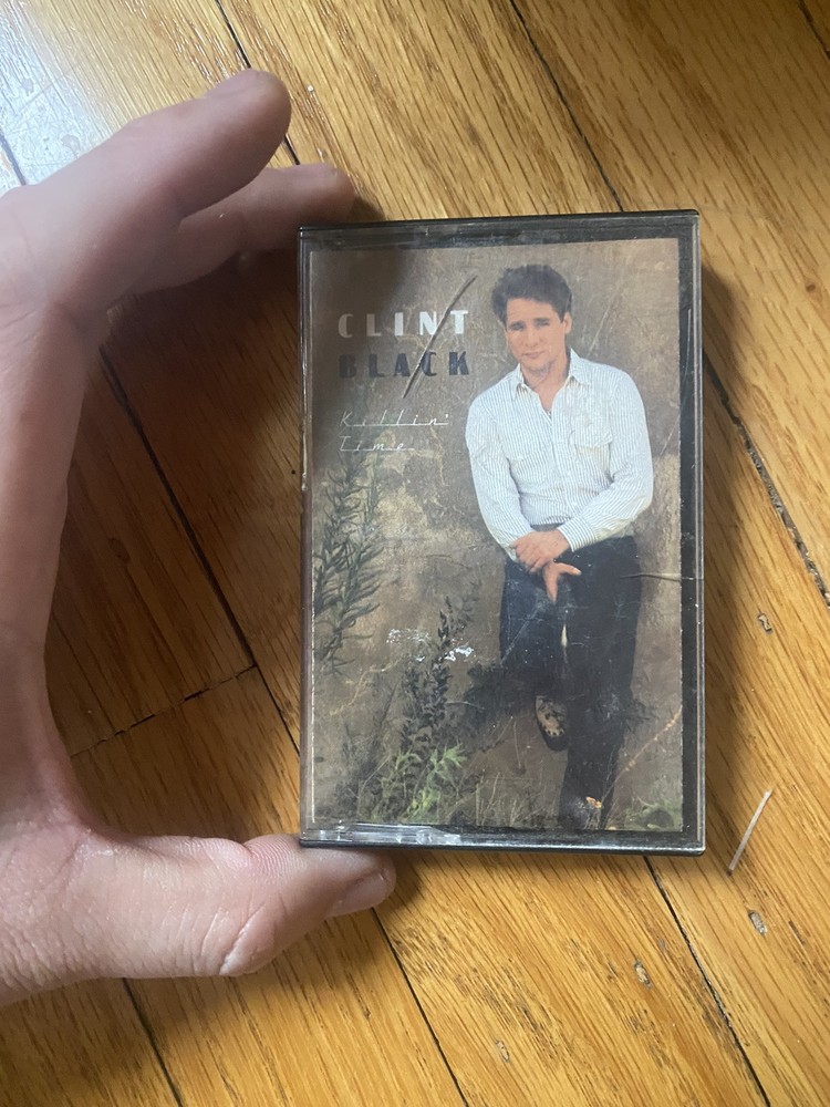 Clint Black: Killin' Time (Music Cassette Tape, 1989) BMG Music PK 90443