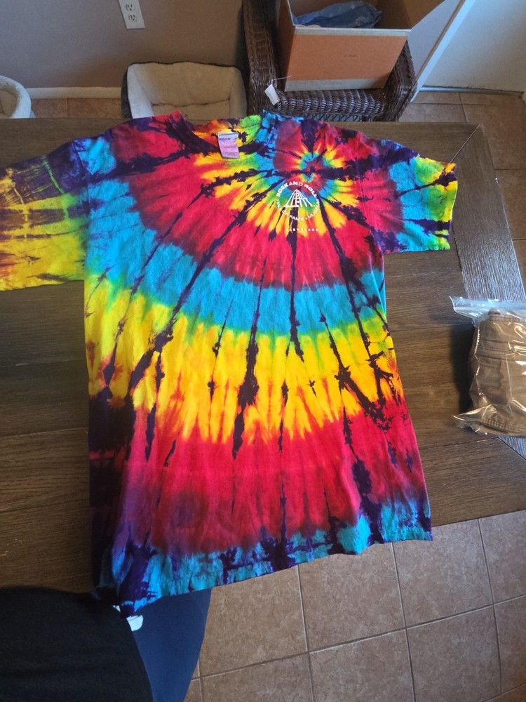 Rock &Roll Hall Of Fame Museum Tie Dye Shirt Official Merch Too Loud Too Old LG