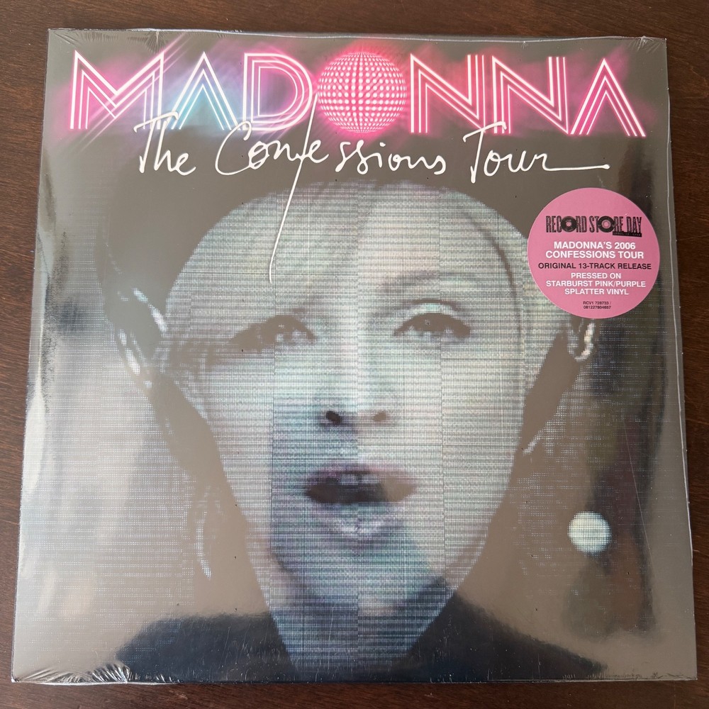 Madonna Confessions Tour Pink Purple Splatter Vinyl Record RSD 2026