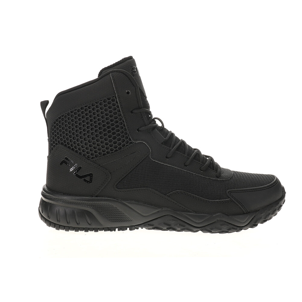 Fila Chastizer Slip Resistant Work  Mens Black Work Safety Shoes 1LM00984-001