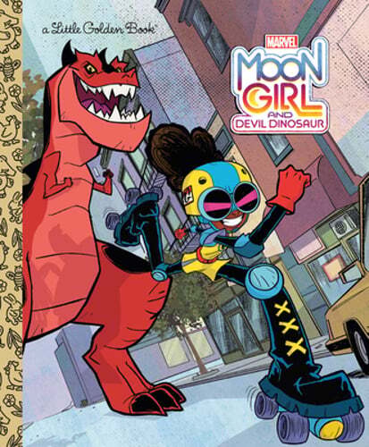 Moon Girl and Devil Dinosaur Little Golden Book (Marvel) by Frank Berrios: New