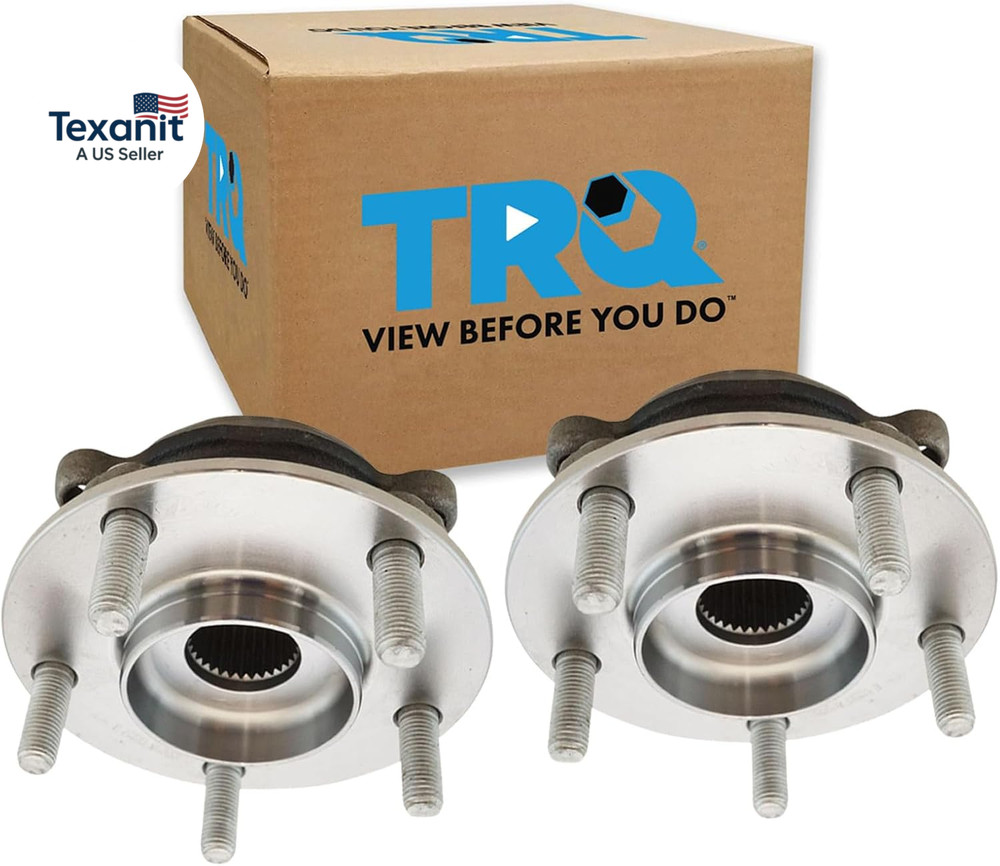 Front Left and Right Wheel Bearing and Hub Assembly Set 2 Piece Compatible with