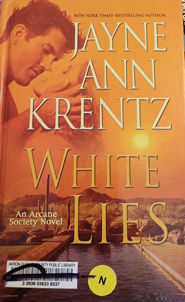 White Lies by Jayne Ann Krentz (2007, LARGE PRINT,  Hardcover)