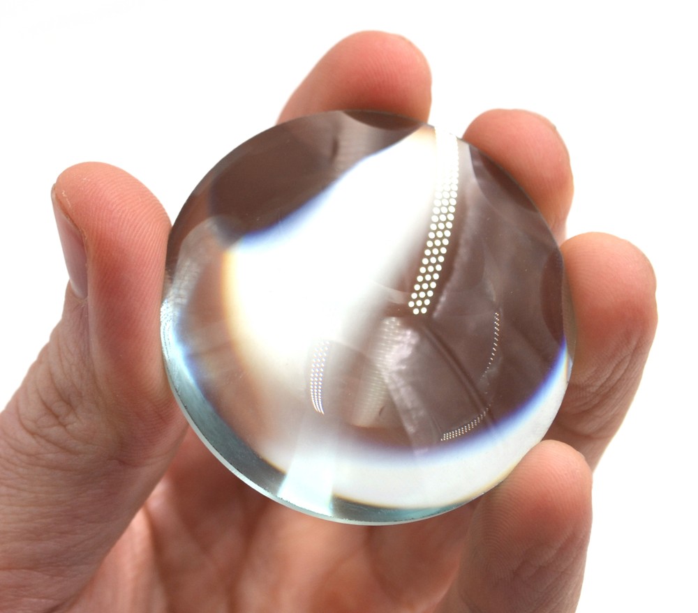 Round Double Convex High Optical Purity Glass Lens - 2