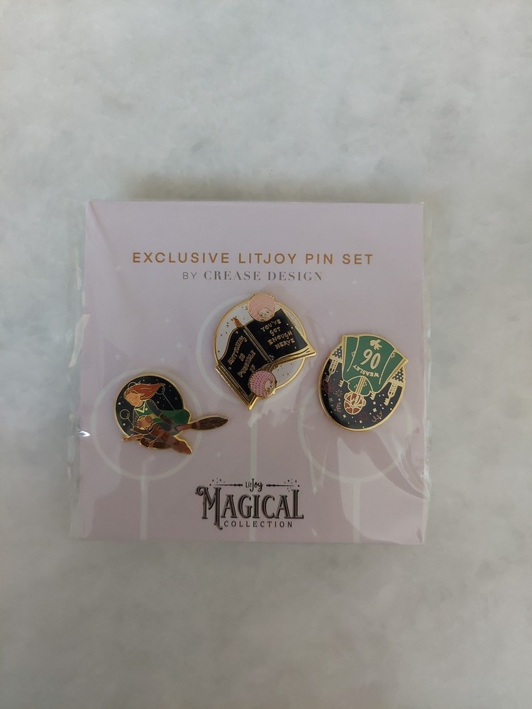 Magical Harry Potter Ginny Weasley Collectible Enamel Pin Set