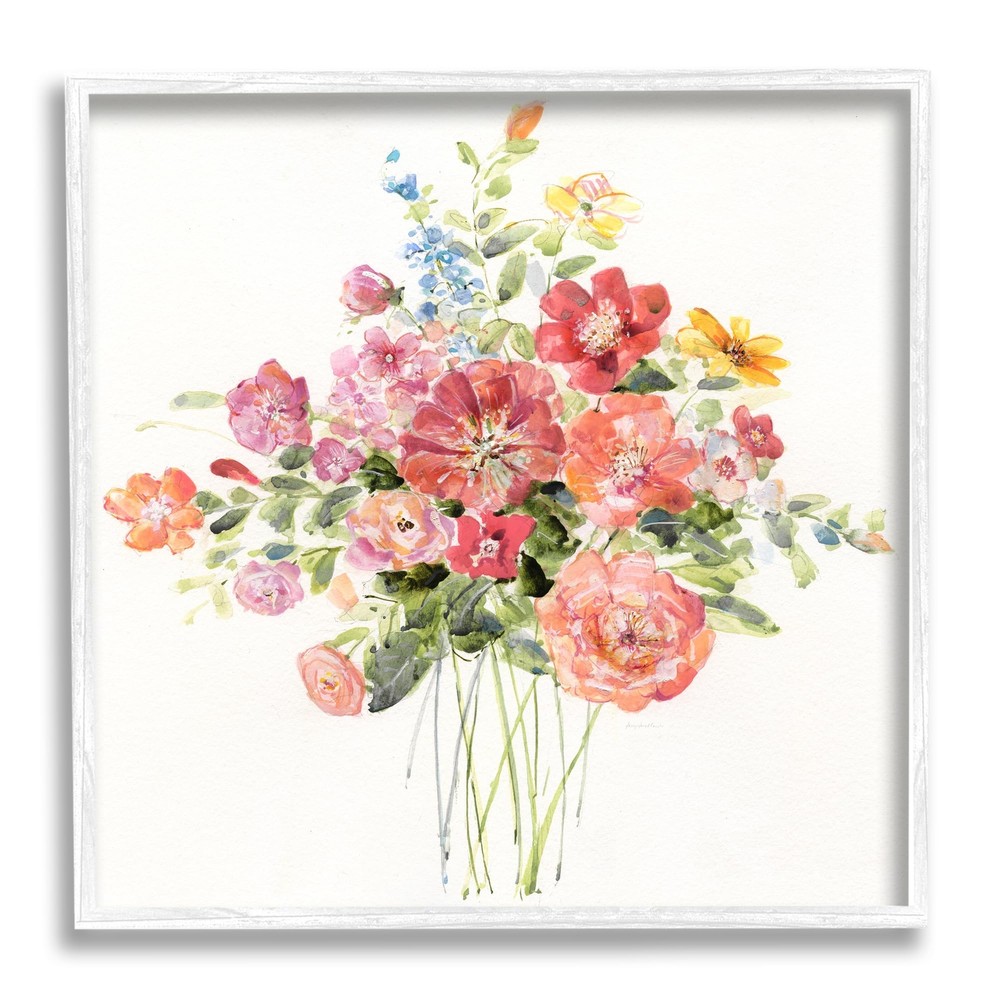 Simple Spring Blossoms Framed Giclee Art by Sally Swatland