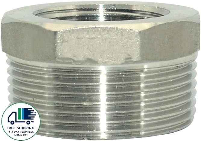 Accesorio de tubería con buje reductor de 1-1/2