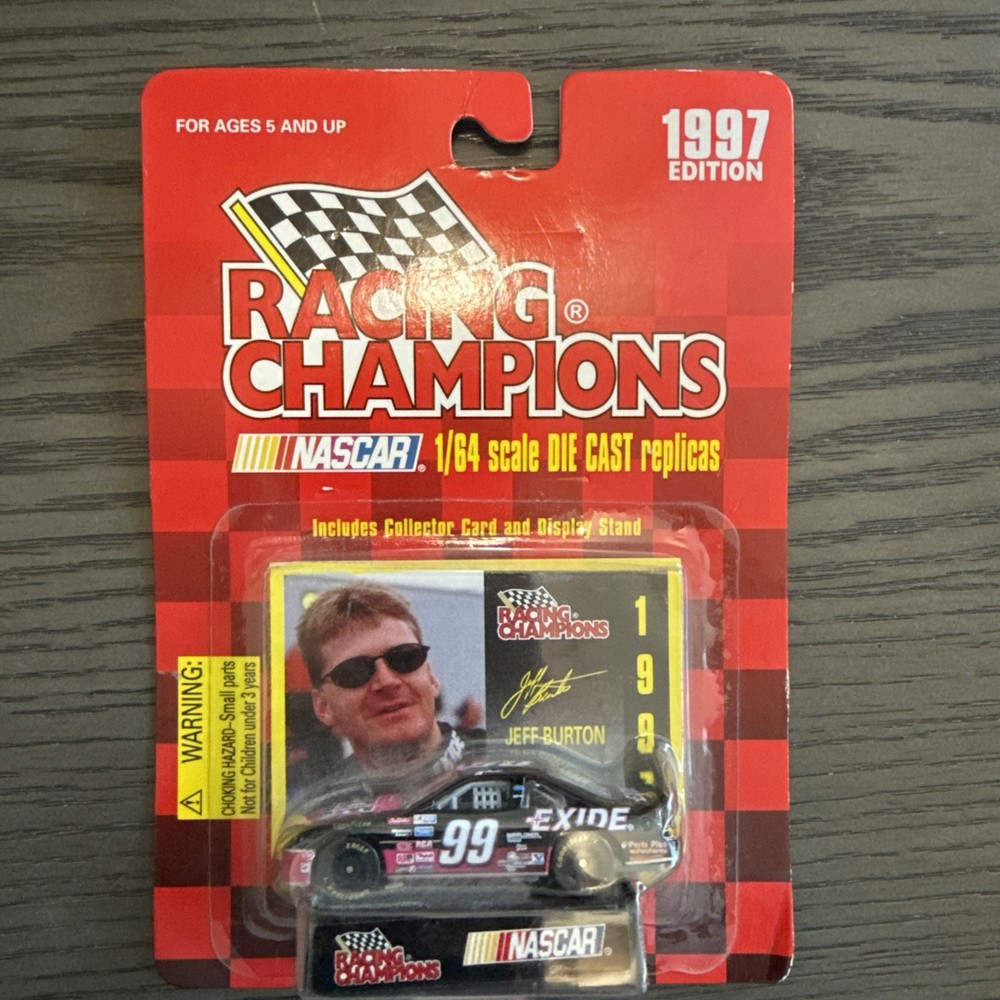 1997 Jeff Burton #99 Exide Batteries Ford Thunderbird 1:64 Nascar