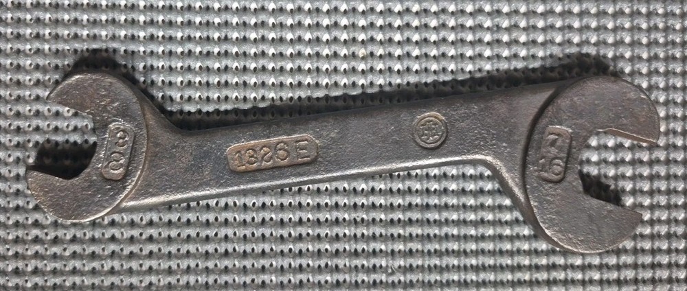 Vintage International Harvester  Open Ended Wrench 1326E, 38 - 7/16