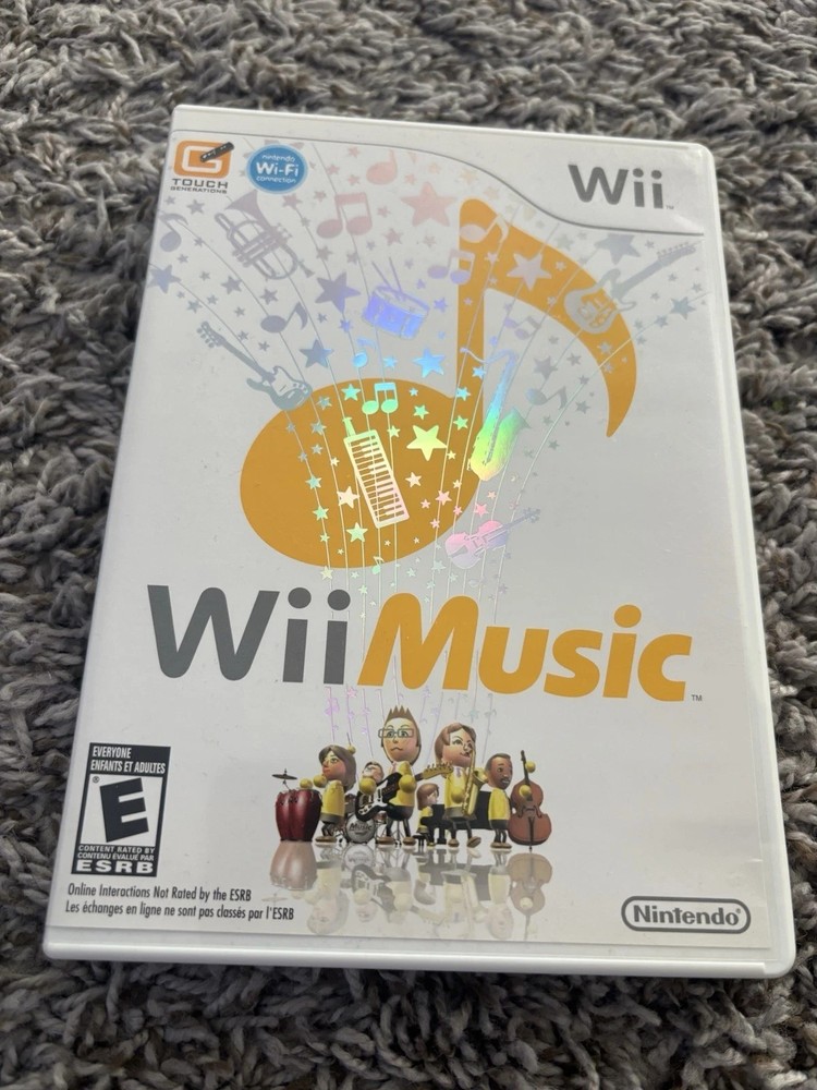 Wii Music 🎵 Nintendo Wii 🎷TESTED 🎻 CIB 🪉