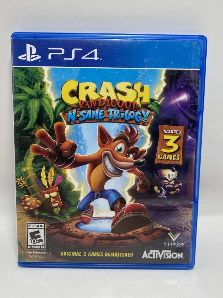 Crash Bandicoot: N Sane Trilogy Remastered - Sony PlayStation