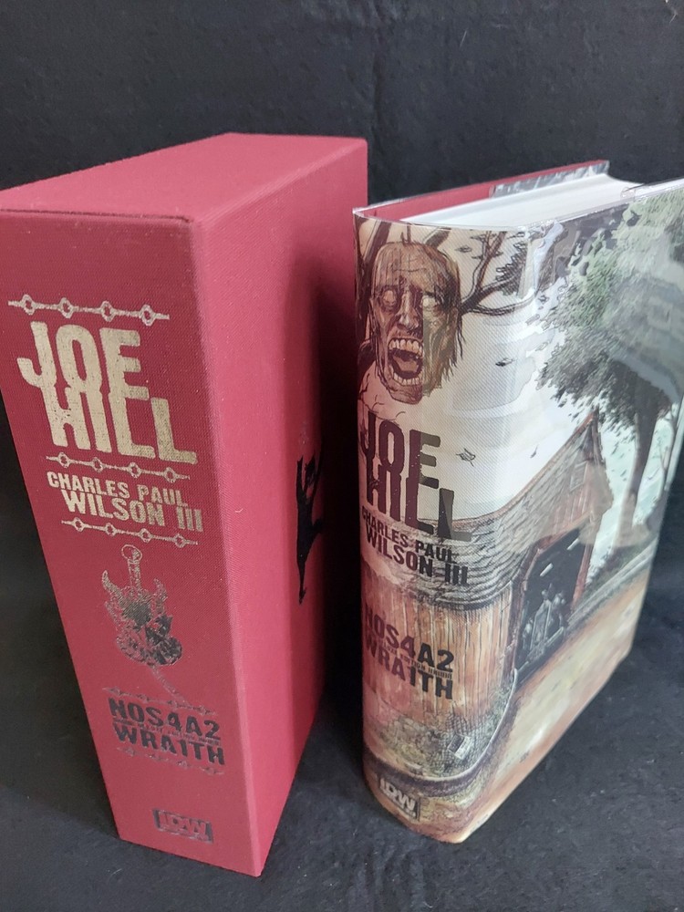 Joe Hill ~ N0S4A2 and Wraith  ~ IDW SIGNED/LIMITED!