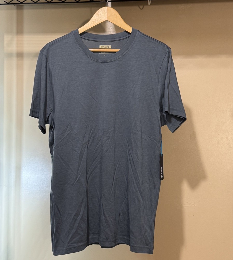 Stance Premiere Tee With Butter Blend Men’s Size Medium Classic Dark Blue Shirt