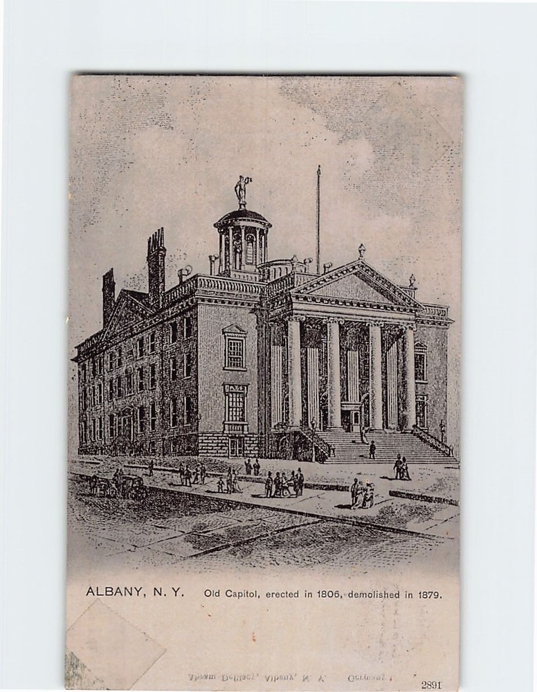 Postcard Old Capitol Albany New York USA