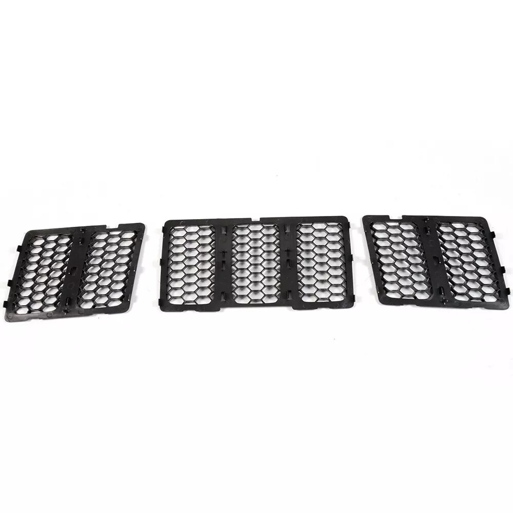Mesh Grille Insert Kit Front Grill Cover For Jeep Grand Cherokee 2014-2016
