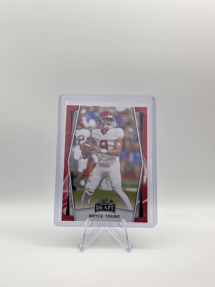 2022 Leaf Draft Bryce Young B-1 Alabama Crimson Tide