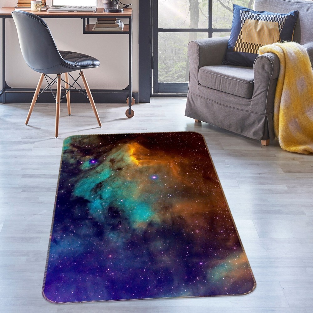 3D Starry Sky ZHUC2502 Game Non Slip Carpet Mat Photo Carpet Amy