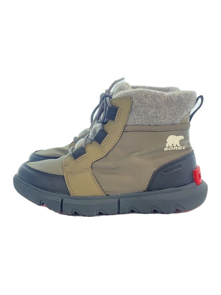 Sorel Trekking Boots 24Cm Green Hiking Shoes NL4454-365
