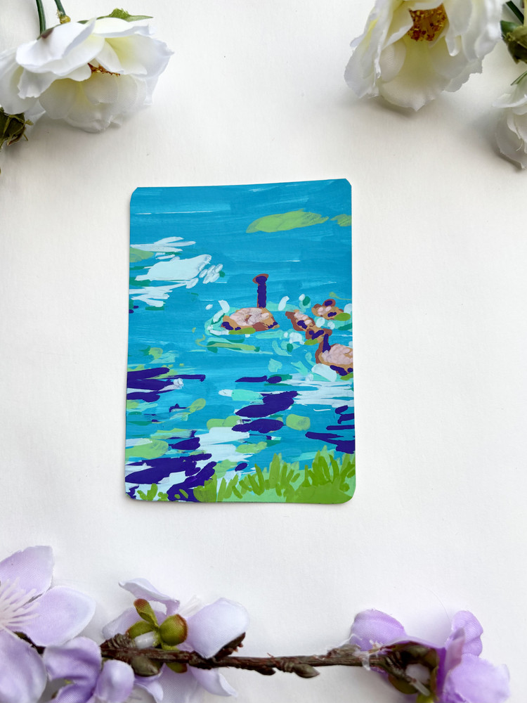 ACEO Original Art Trading Card 