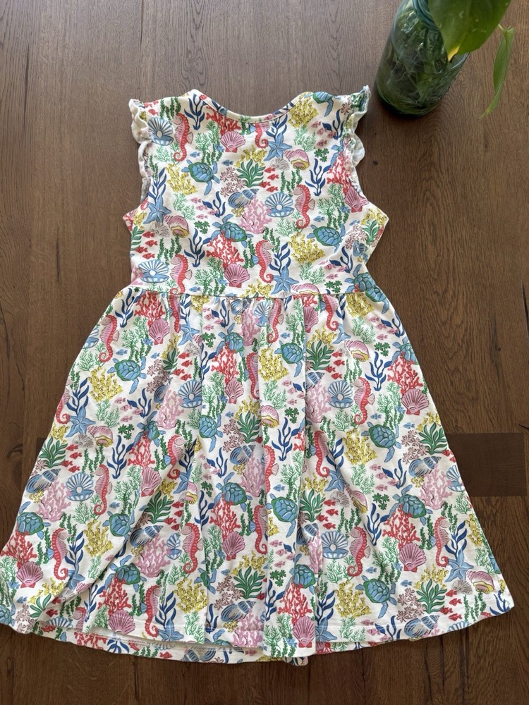 mini boden Flutter Sleeve dress 11-12