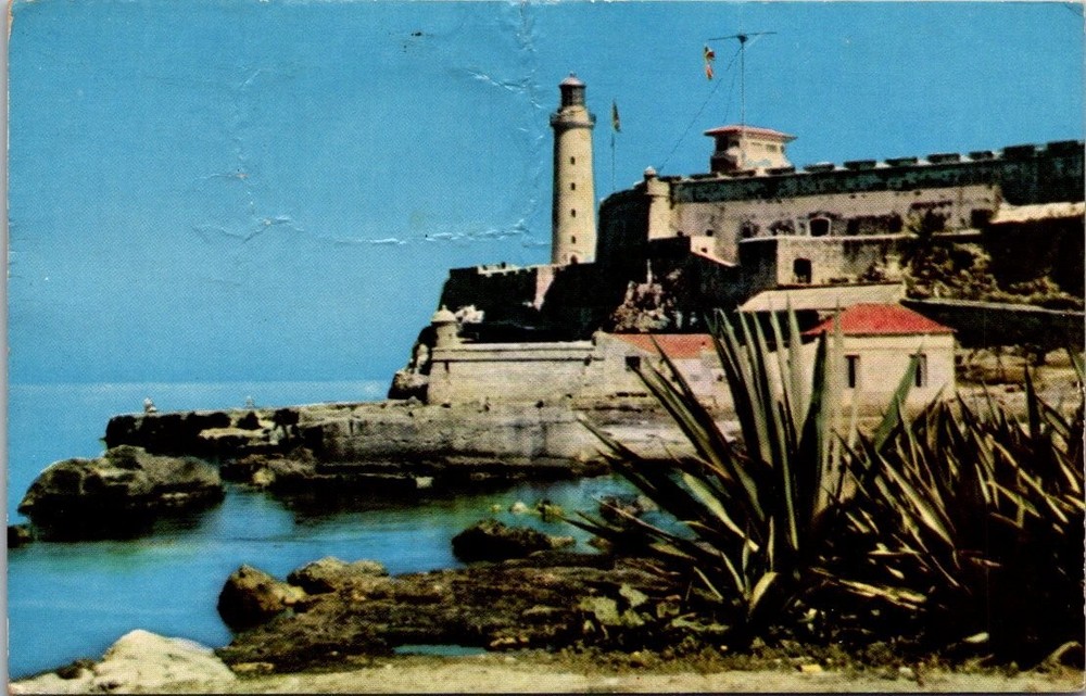 Vintage Morro Castle Havana Cuba Lighthouse Postcard - H. S. Crocker Co.