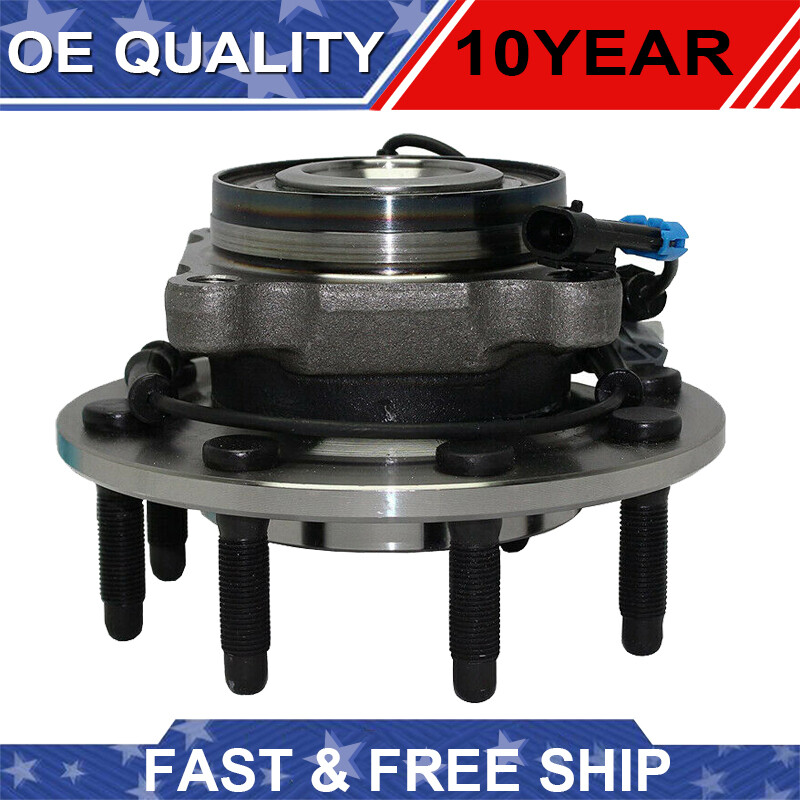 8-Lug 4x4 Front Wheel Bearing Hub for Chevy GMC Silverado Sierra 2500 3500 HD H2