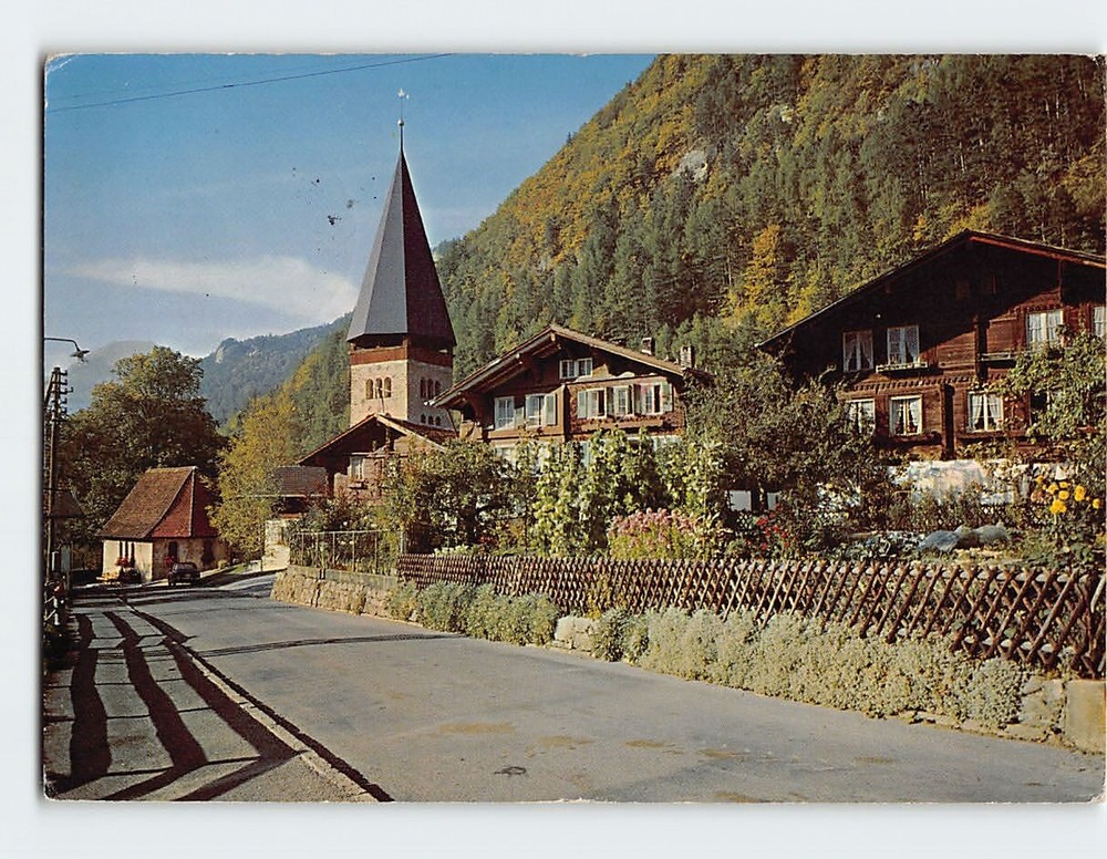 Postcard View Of Meiringen Switzerland