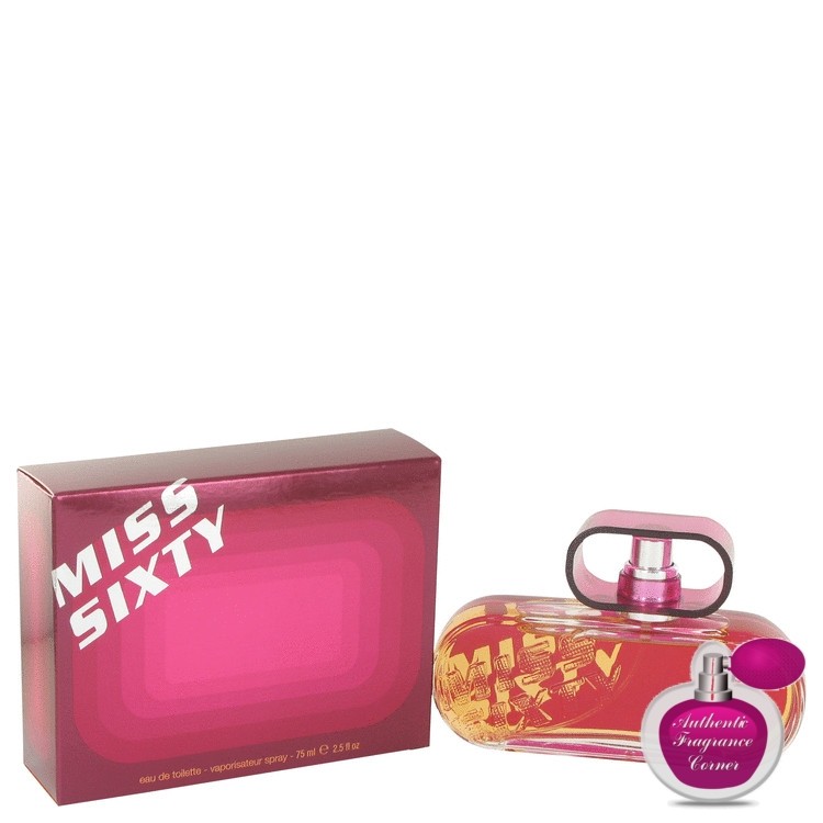 Miss Sixty 2.5 oz 75 ml EDT Eau De Toilette spray for Women Brand New In Box