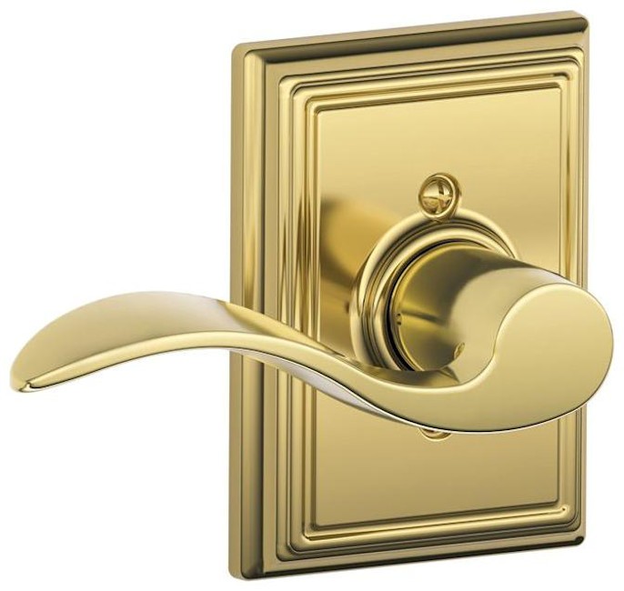Schlage F170-ACC-ADD-LH Accent Left Handed Non-Turning One-Sided
