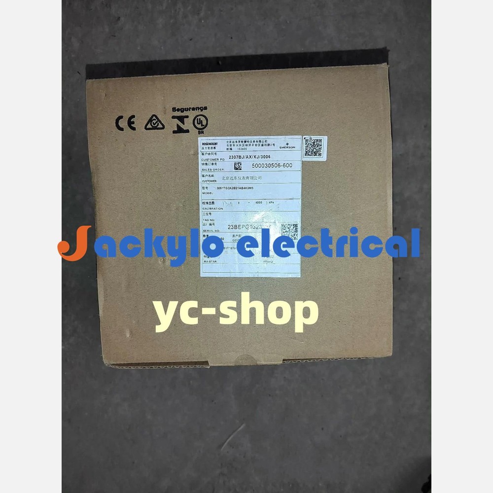 New ROSEMOUNT 3051TG2A2B21AB4K5M5 Pressure transmitter Fast shipping via