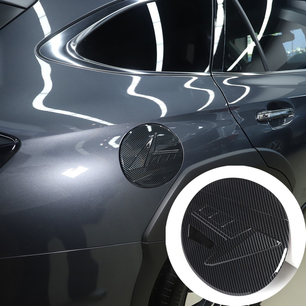 ABS Carbon Fiber Door Fuel Tank Cover Gas Cap For Subaru Outback 2021-2023