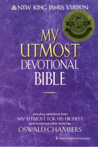 NKJV My Utmost Devotional Bible – Daily Inspiration & Scripture  