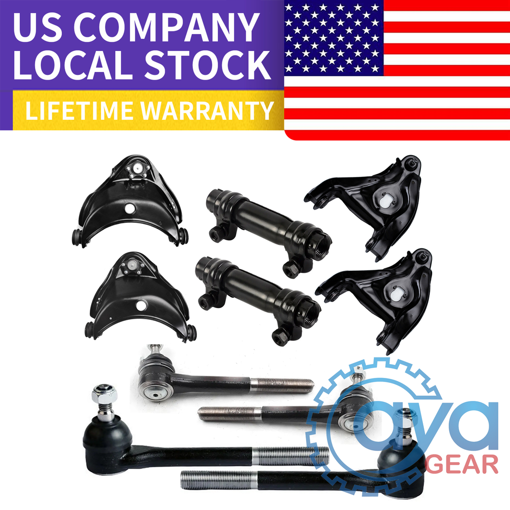 10pcs Control Arm & Tie Rod Kit for 1988-1999 Chevy C1500