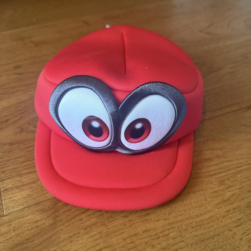 NEW W TAGS AUTHENTIC Nintendo Mario Odyssey Cappy Hat Video Game Merchandise