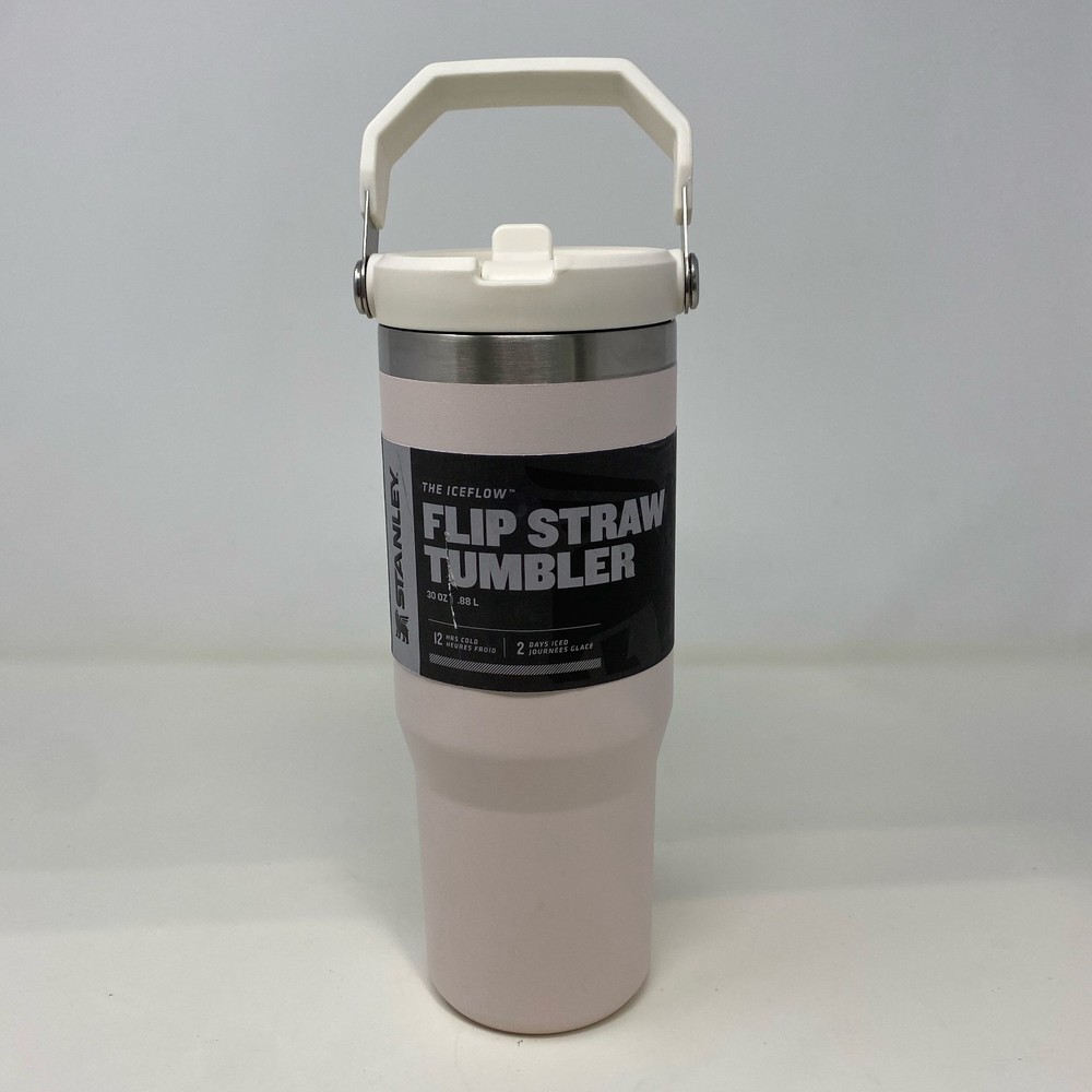 Stanley IceFlow Flip Straw Tumbler 30oz - Rose Quartz