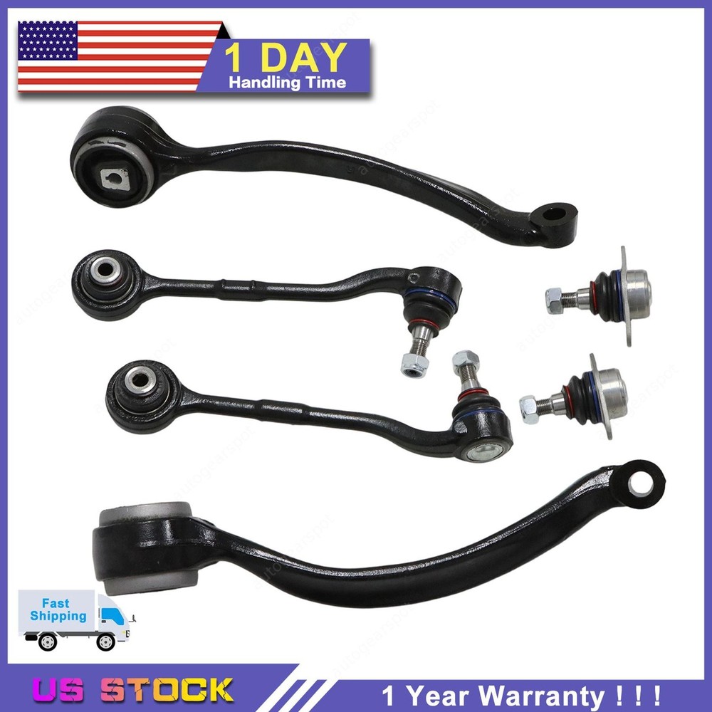 6x For BMW E90 E91 Front Lower Forward & Rearward Control Arm & Ball Joint Kit