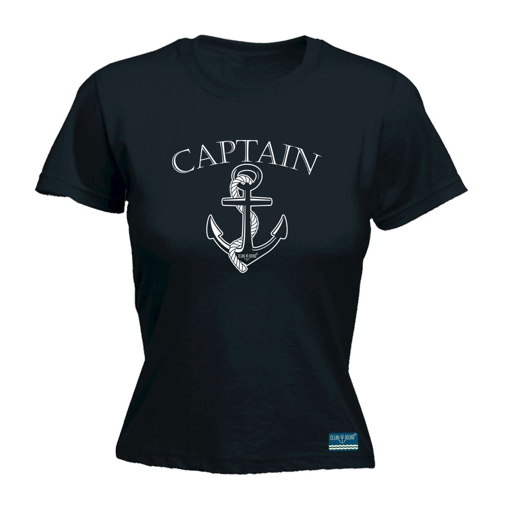 Sailing Ob Captain - Womens T Shirt Funny T-Shirt Novelty gift tshirt