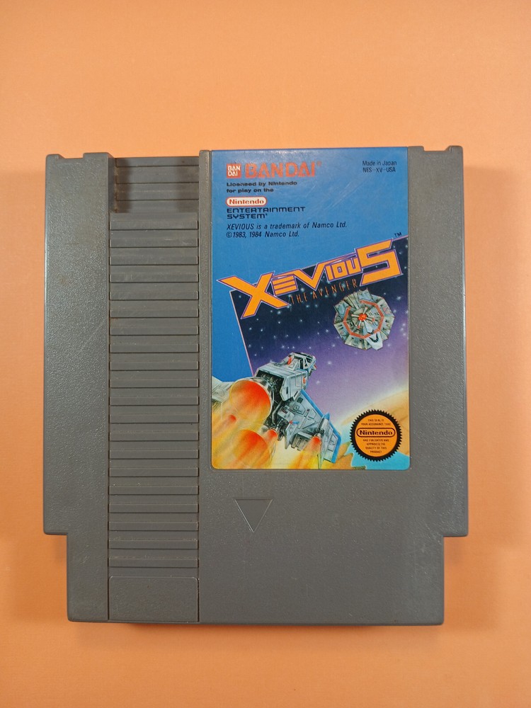 Xevious (Nintendo NES 1984) Authentic/Tested/Works