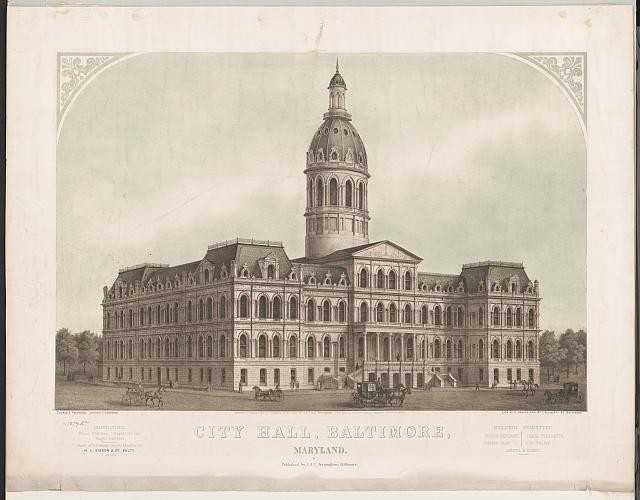 Photo:City Hall, Baltimore, Maryland