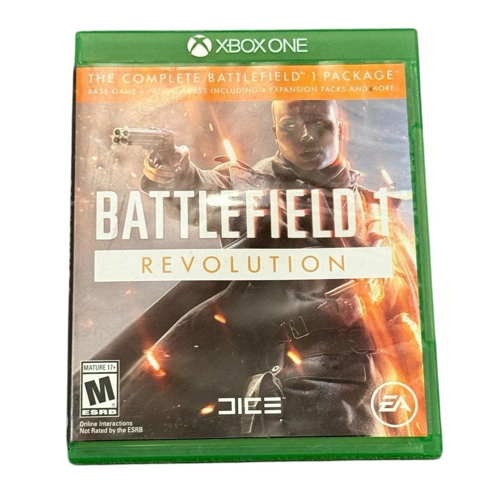 Battlefield 1 Revolution Edition Xbox One (Brand New Factory Sealed US Version)