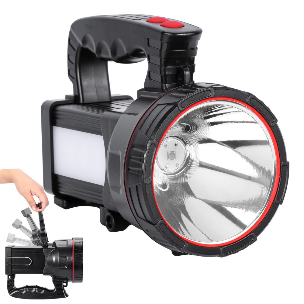 Superbright LED Handheld Searchlight Tactical Waterproof Spotlight High Power...