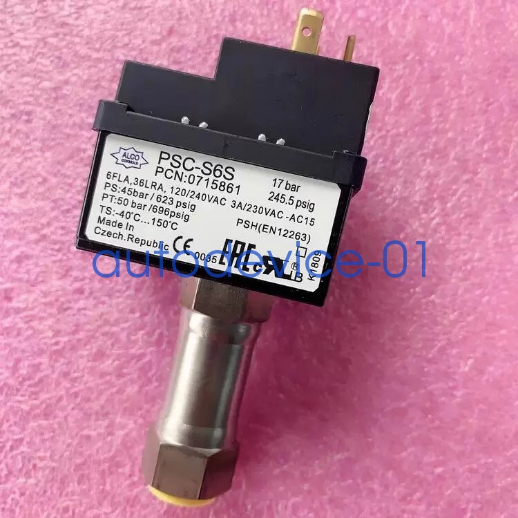1pcs ALCO EMERSON PSC-S6S 17bar Pressure Switch Relay Controller DHL/FedEx