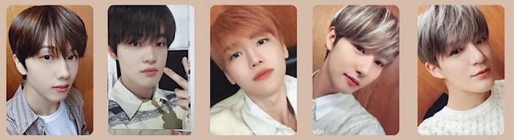 NCT DREAM x Mernel Promotion Benefits Selfie Ver. Official Photocard