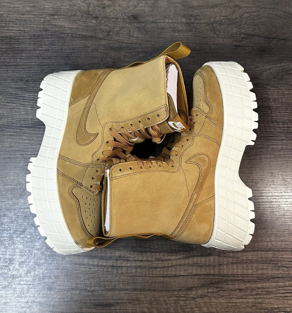 Nike Jordan 1 Brooklyn Wheat Muslin FJ5737-700 Women’s Size 9.5