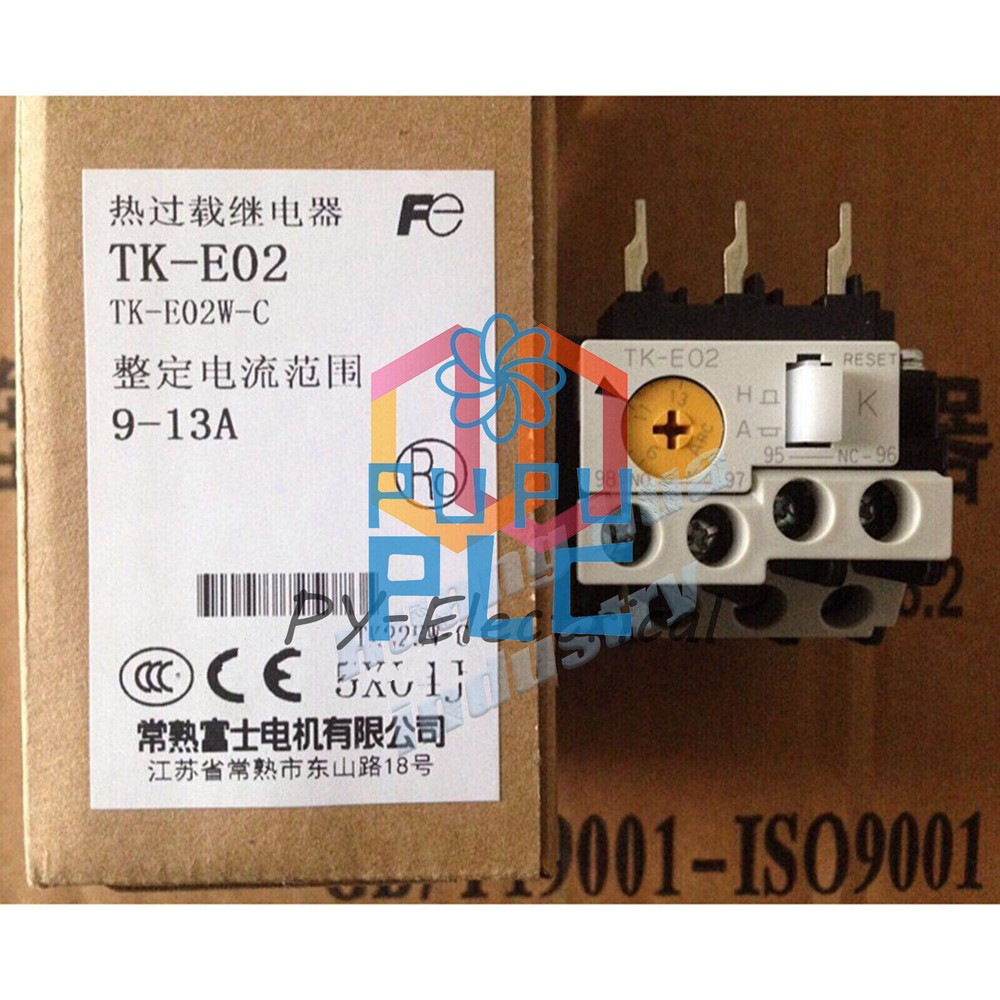 New in box Fuji TK-E02 9-13A Thermal Overload Relay TKE02 (1PCS)