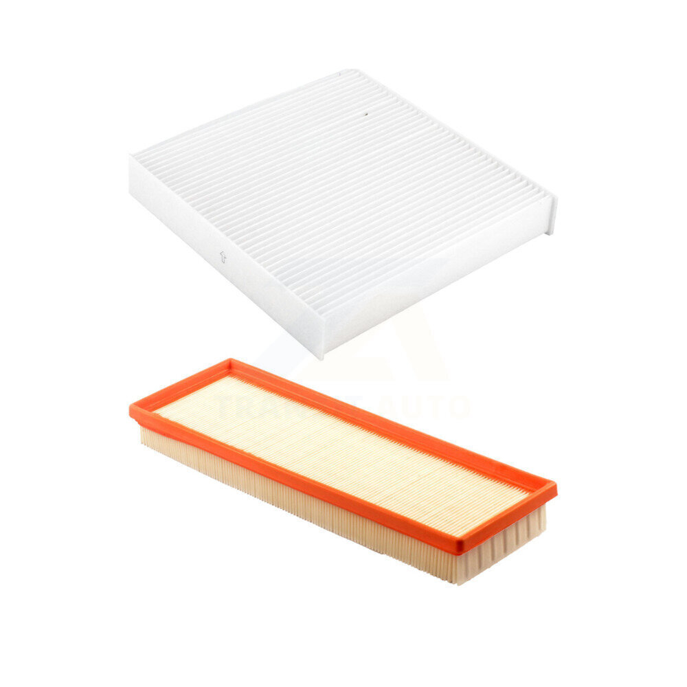 Air Cabin Filters (2 Total) Kit For 12-17 Fiat 500 1.4L with Naturally Aspirated